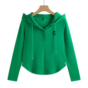 เสื้อแจ็คเก็ตคอตตอนแขนยาวปักลายสไตล์เกาหลี ทรงสลิมฟิต แฟชั่นฤดูใบไม้ร่วง ใส่สบาย สำหรับผู้หญิง ชุดเสื้อผ้าทำงาน