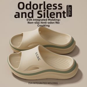 ADDTHIS | Comfortable Slip Resistant Odor-Preventing Thick-Sole Quiet Slippers
