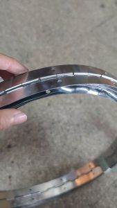 Engsel Piano Engsel Harmonika Semi chrome Galvalum Panjang 35mtr