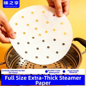 WEIZHIXIANG | Non-Stick Food Grade Steaming Paper Pads