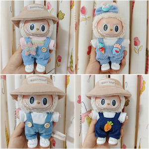 Macaron Labubu Doll Clothes Hanger Fashionable Vinyl Toy Outfit Blind Box Bubble Pop Mart Replacement Clothes for Dolls