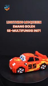 Nano Blocks Lightning Mcqueen Cars Bricks Mainan