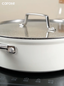 Carote Non-Stick Pan Wok Household Induction Cooker Gas Stove Frying Pan Frying Pan Non-Stick Pan Wok Gift