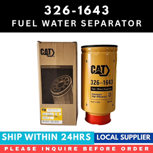 326-1643 FUEL WATER SEPARATOR 3261643 FILTER 326-1644 3261644 [LIMITED STOCK. READY TO SHIP WITHIN 24HRS.] FOR ENGINE PART