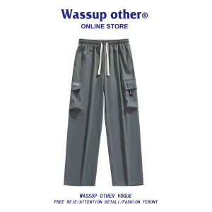 Casual Utility Trousers Wide Leg