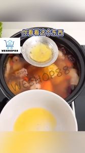 WESHOP88 1pcs Fat Skimmer Spoon Grease Foam Removing Fine Mesh Oil Dregs Fishing Durable Percolator Fried Food Strainer