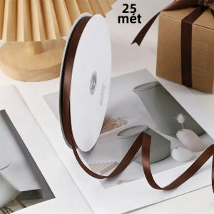 25 Thước Đơn Mặt Satin Polyester Ruy Băng Để Gói Quà Tóc Bím Tóc Nơ Trang Trí Cắm Hoa Thủ Công Tiếp Liệu