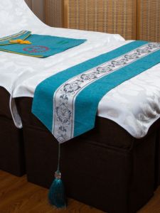 Bàn Chân Tắm Chân Trang Trí Dải Liệu Liệu Trang Trí Dải Mới Phong Cách Trung Hoa Khăn Ghế Sofa Quần Áo Tắm Túi Đuôi Giường
