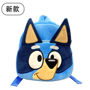 Bluey Plush กระเป๋าบิงโกกระเป๋าเป้สะพายหลังเด็กอะนิเมะอุปกรณ์ต่อพ่วงมัฟฟินสุนัขการ์ตูนโรงเรียนประถมศึกษากระเป๋านักเรียนเด็กวัยหัดเดิน Plushies ของเล่น