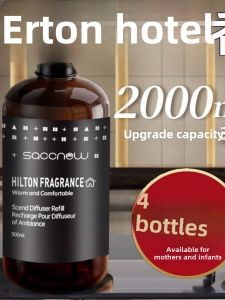 Hotel Grade Aromatherapy Essential Oil Refill Large Bottle Perfume Bathroom Toilet Home Bedroom Long Lasting Jasmine Flower