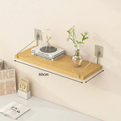 Hole-Free Wall-Mounted Shelf Floating Shelves