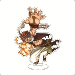 Bandai | Mô Hình Acrylic Anime Fairy Tail 16CM - Natsu Dragneel Happy Lucy Heartfilia Gray Fullbuster Erza Scarlet Đồ Trang Trí Quà Tặng Cho Fan