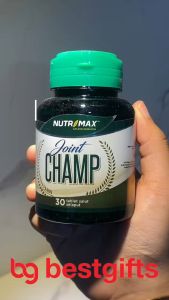 NUTRIMAX JOINT CHAMP VITAMIN GLUCOSAMINE SULFATE CHONDROITIN NYERI SENDI PERSENDIAN TULANG 30 TABLET