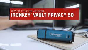 Kingston IronKey Vault Privacy 50 -(16GB/32GB/64GB/128GB/256GB/512GB)
