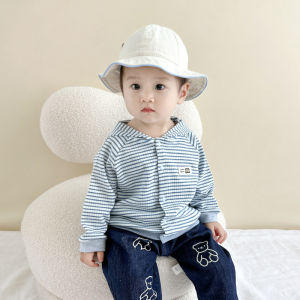 BOBOWEINI | Cotton Hooded Striped Jacket Toddler Outwear