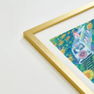 Large Size Solid Wood Puzzle Frame Hanging Wall 500 Pieces with Card Paper Left Blank 300 Pieces 1000 Pieces Picture Frame