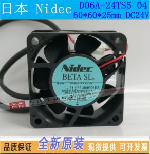 D06A-24TS5 04 Original Electric Production Nidec 6025 Dc24v 0.10a Inverter Cooling Fan Fan