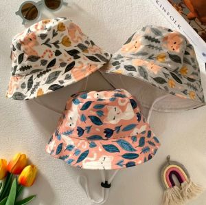 Topi Bucket Anak Lucu Bahan Tebal Full Motif Fhasion