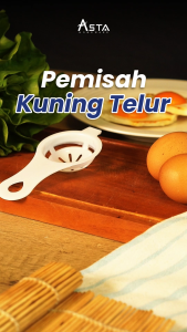Asta Alat Pemisah Kuning Telur Plastik Egg Yolk White Separator