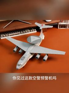 Lắp ráp Wan.Ge Máy bay P-51 Trực thăng tàng hình Carrier-Based SR-71 Blackbird Airborne Early Boeing AH-64 Apache