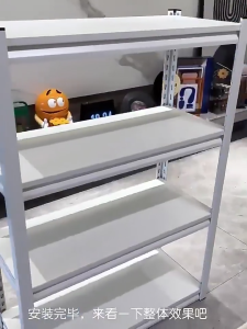 Shelf  4/5 Layer Boltless Shelf Height Adjustable Kitchen Rack Book Shelf Storage Metal Rack Easy To Install Shelf