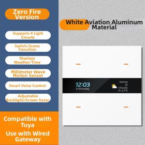 Voice Activated Zigbee Compatible Smart Switch Control Panel