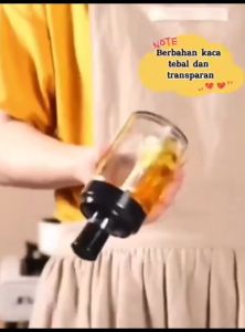 TERLARIS!!! BOTOL BUMBU KACA | TEMPAT BUMBU DAPUR | PERLENGKAPAN DAPUR / KOTAK TOPLES BU
