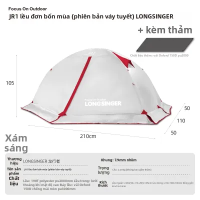 LongSinger | Lều Dã Ngoại Chống Nước Siêu Nhẹ