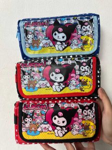 Kotak Pensil Kain Sleting Kuromi 1075