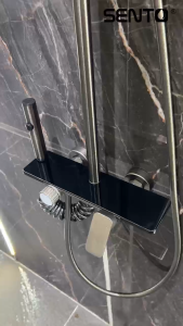 SENTO Luxury Shower Set Square Head Hot and Cold ST-53099-GM