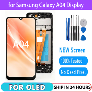 TFT LCD for Samsung Galaxy A04 Display Touch Screen Replacement for Samsung A04 A045 A045F A045M Replace Display With Tools