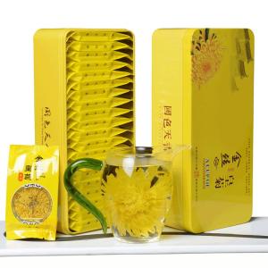 BAQINGWANG | Golden Chrysanthemum Tea 20 Flowers