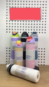 Freesip Stainless Steel Water Bottle 560ml - 710ml  / Tumbler Botol 2in1 Oala / Botol Minum Aesthetic