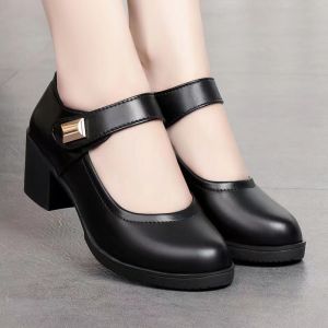 Marikina Women's Leather Shoes: New School Shoes & Soft High Heels