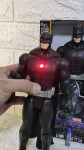 CWVS BATMAN BLACK VERSION WITH LIGHTS AND SOUNDS ACTION FIGURE AVENGERS TOY FOR KIDS