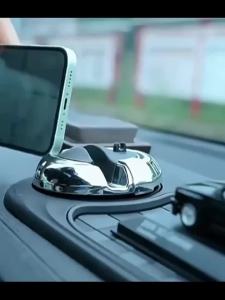 SEAMETAL Giá Đỡ Điện Thoại Trên Ô Tô 2 Trong 1 Và Thảm Chống Trượt Với Khả Năng Xoay 360 Độ Thảm Dính Chống Trượt Phổ Biến Cho Điện Thoại 47-72 Inch