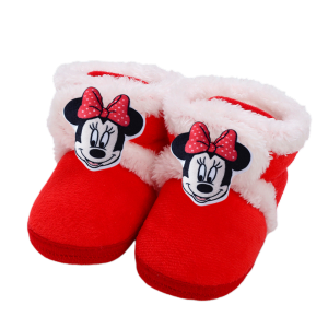 Disney | Cotton Anti-Slip Socks for Newborns and Infants (0-8 Months) Bed Shoes for Children Childrens Socks Suitable for Toddlers