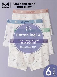 MiiOW | Quần Sọt Nam Bé Trai Thoáng Khí 100% Cotton