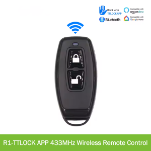 TTlock Remote Control R1 2.4GHz Wireless for Smart Lock Door Access Devices with TTLock APP 868mhz Remote Controller Key Fob