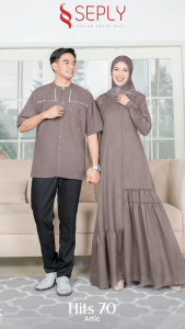 Gaya Desain Terbaru 2025: Gamis & Koko Couple Seply Hits