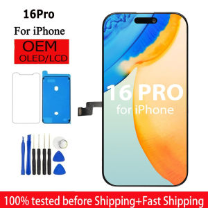 A3293 A3083 OLED Pantalla For IPhone 16 Pro LCD Display Touch Digitizer Assembly With 3D Touch For IPhone 16 Pro LCD Replacement