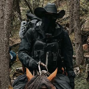 หมวกคาวบอยตะวันตก Bullhide สําหรับผู้ชายผู้หญิงวัสดุผ้าใบลําลองนําเข้าจากสหรัฐอเมริกาสไตล์ชายคากว้างหลังคาสูง