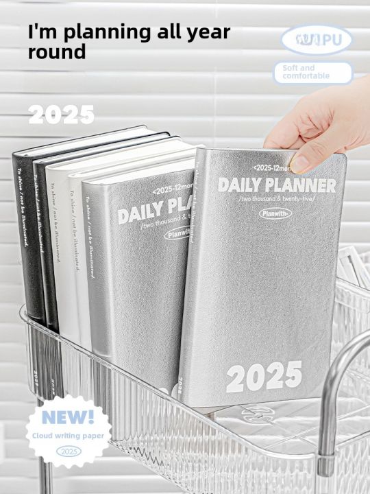 Planwith Annual Notebook 2025 Schedule Book Work Notebook Time