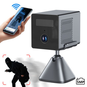 Camera Giám Sát Trẻ Em Không Dây O-KAM Pro 5MP IP WiFi Với Tính Năng Theo Dõi AI Camera Mini Trong Nhà Giám Sát Video An Ninh Màu Trắng