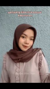 HIJAB BY UMAMA BASIC VOAL HIJAB SEGI EMPAT POLOS JILBAB BEST SELLER