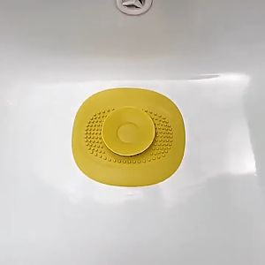 Bathroom Washbasin Drain Hair Catcher Silicone Sink Drain Strainer Shower Bathtub Floor Filter Deodorant Plug Bathroom Accessories