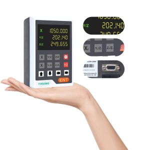 เครื่องกลึงขนาดเล็ก Mill Dro Digital Readout จอแสดงผล 2 3 แกน YH800-3E YH800-2E TTL DB9