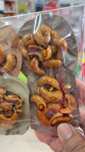 เม็ดมะม่วงหิมะพานเคลือบน้ำตาลโตนด แพค 4 แผ่น