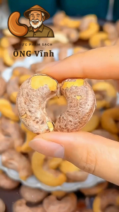 🥜 Hạt Điều Rang Muối Vỏ Lụa – Ông Vĩnh | Đặc Sản Bình Phước | Giòn Ngon – Sạch – Dinh Dưỡng