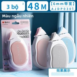 M&G | Băng Keo Hai Mặt M&G Dot Có Lõi Có Thể Thay Thế Để Gắn Tài Liệu Cho Học Sinh Đồ Thủ Công DIY Đồ Dùng Văn Phòng 8mm X 5m